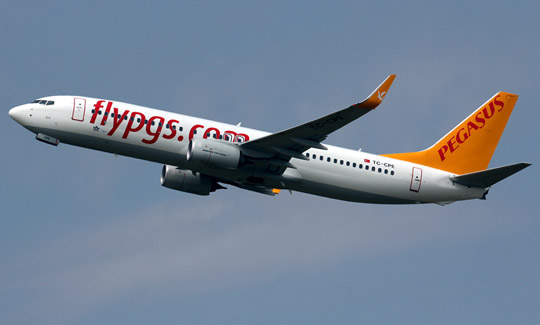 Pegasus Kayseri - Turgutlu Uçak Bileti Telefon
